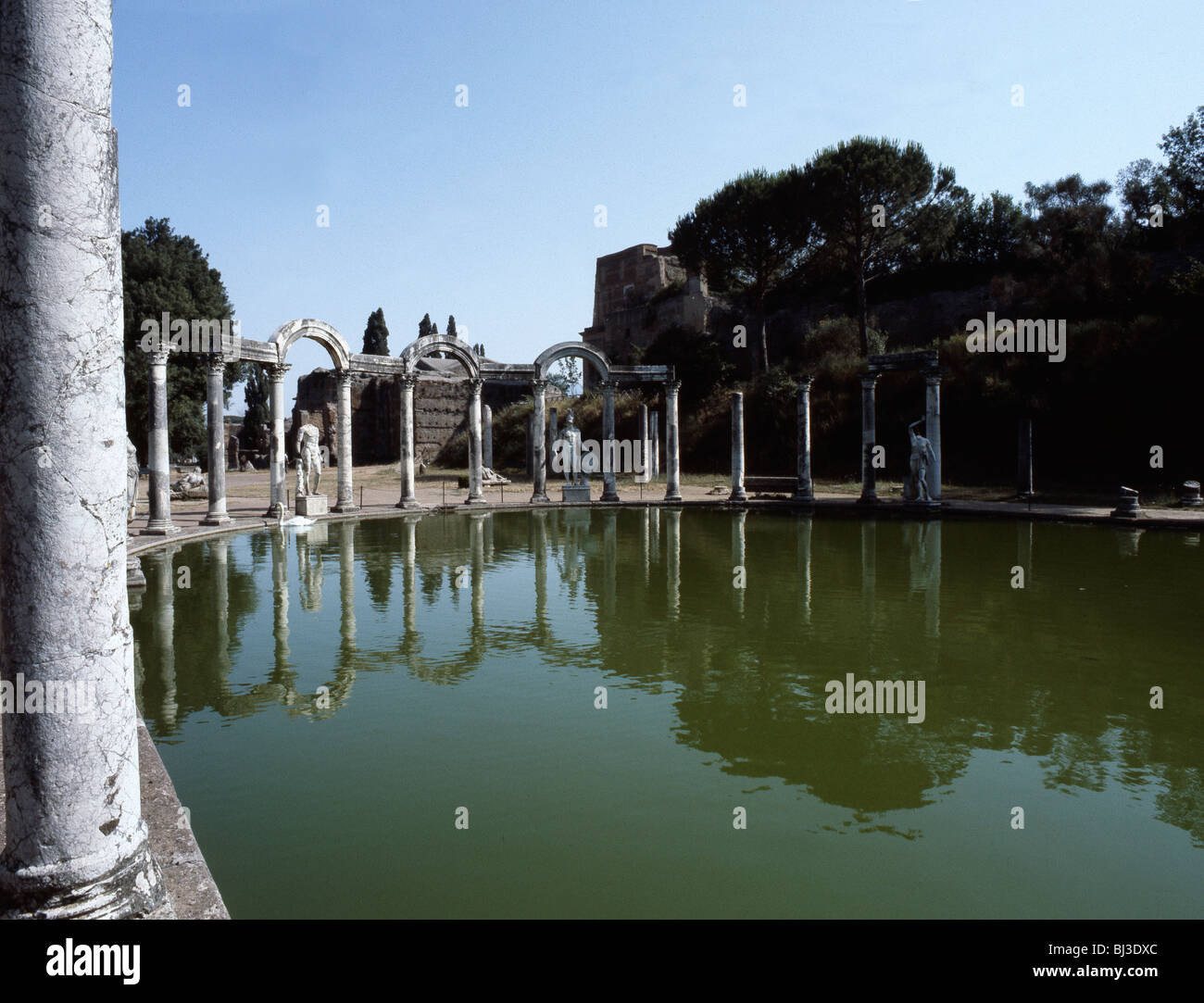 The Canopus, Hadrian's Villa, Tivoli, Italy. Artist: Werner Forman Stock Photo