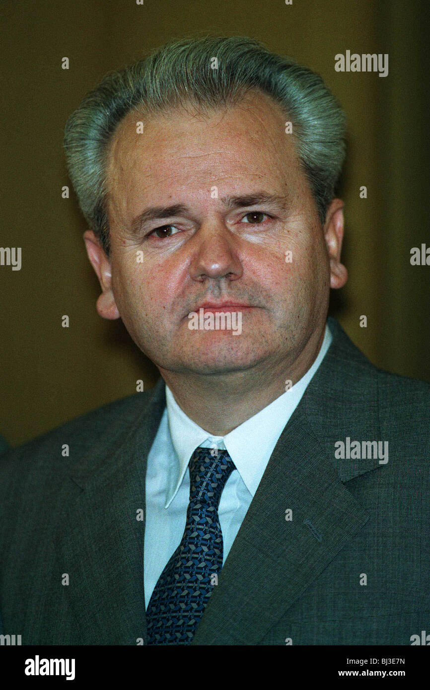 SLOBODAN MILOSEVIC PRESIDENT OF SERBIA 20 January 1994 Stock Photo