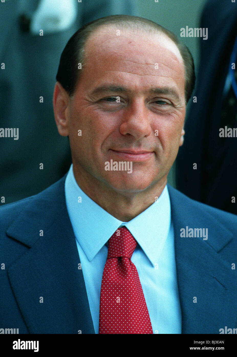 SILVIO BERLUSCONI PRIME MINISTER OF ITALY 12 July 1994 Stock Photo