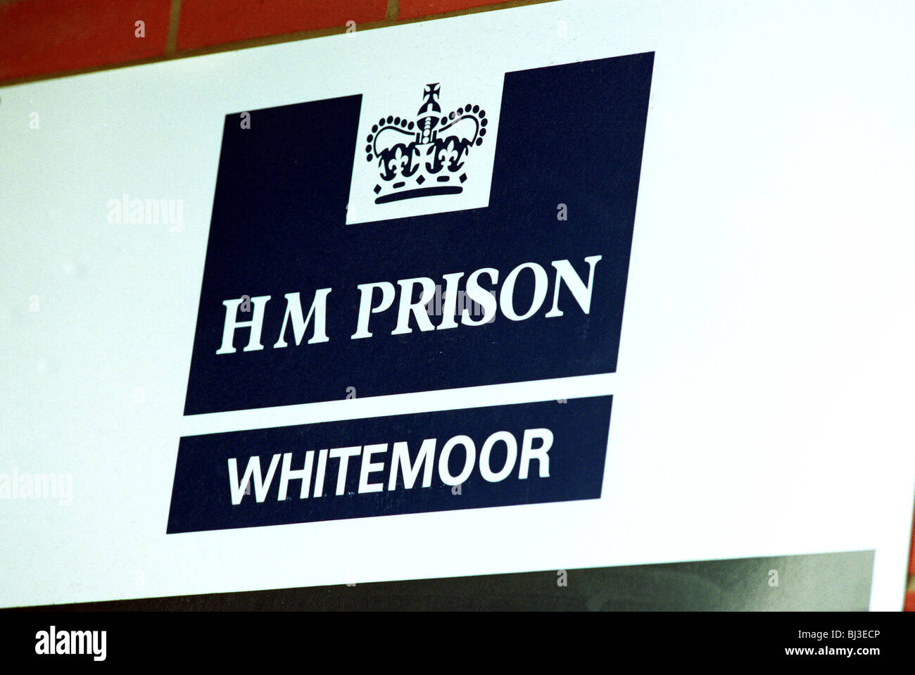 HM PRISON WHITEMOOR MARCH CAMBRIDGESHIRE. 10 September 1994 Stock Photo
