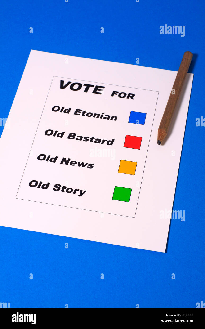 General Election 2010 Stock Photo Alamy