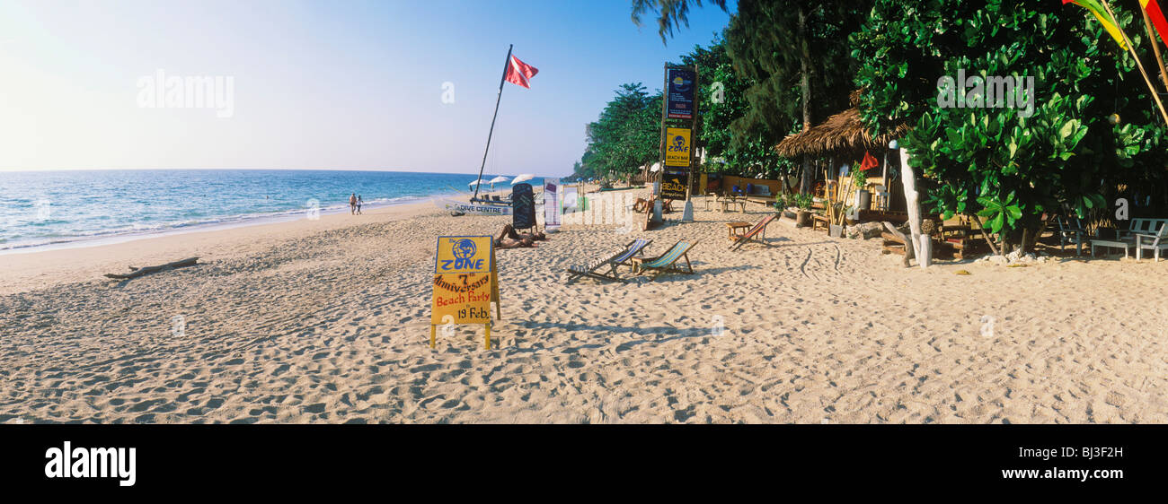 Beach, Long Beach, Phra Ae Beach, island of Ko Lanta, Koh Lanta, Krabi, Thailand, Asia Stock Photo