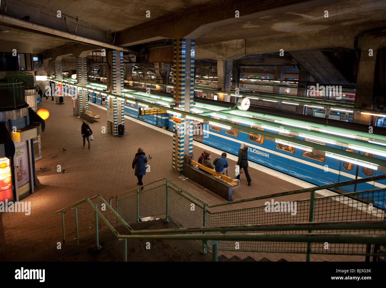 Public transportation Stock Photo