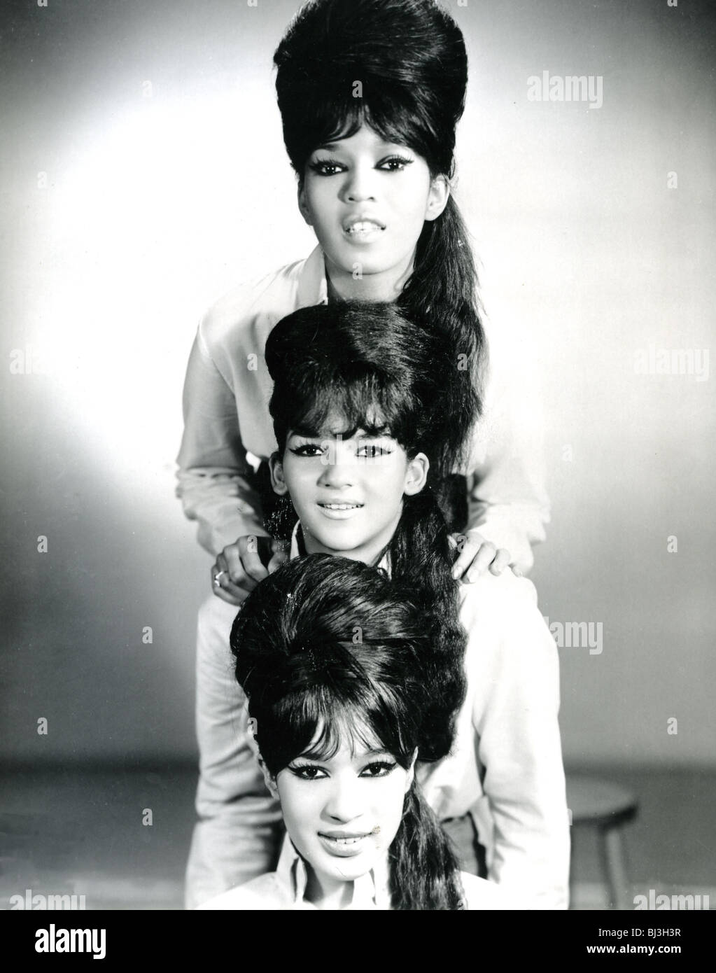 THE US vocal group in 1963. From top Estelle Stock