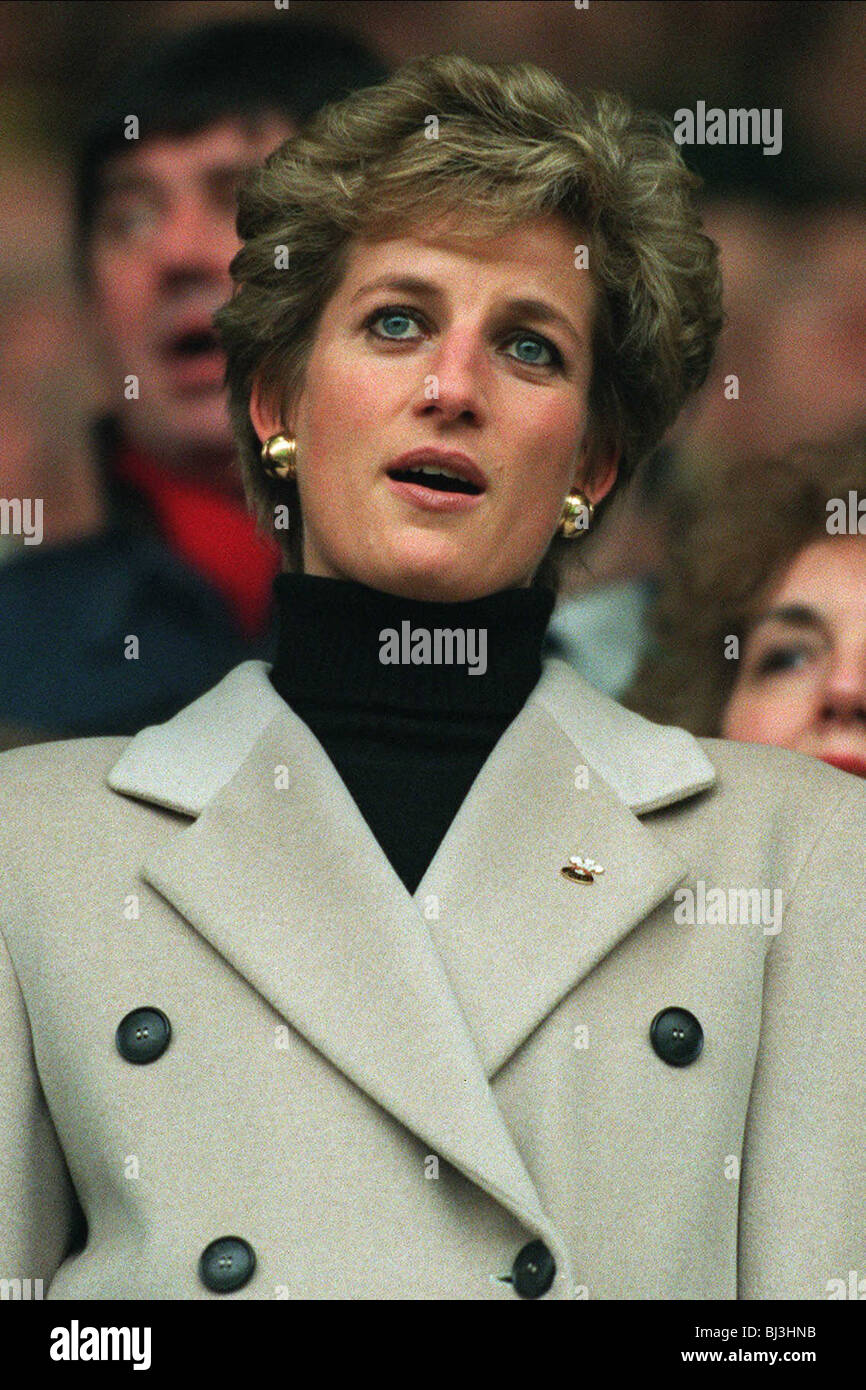 PRINCESS DIANA PRINCESS OF WALES 19 February 1994 Stock Photo