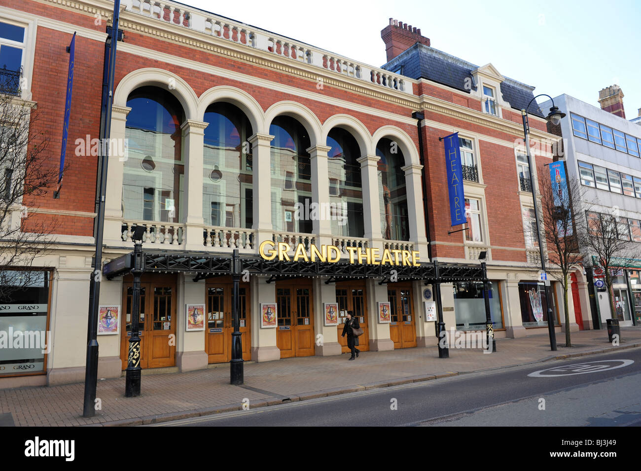 The Grand Theatre in Lichfield Street Wolverhampton England Uk Stock Photo