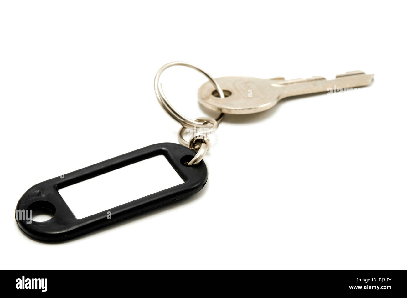 Keychain on a white background Stock Photo