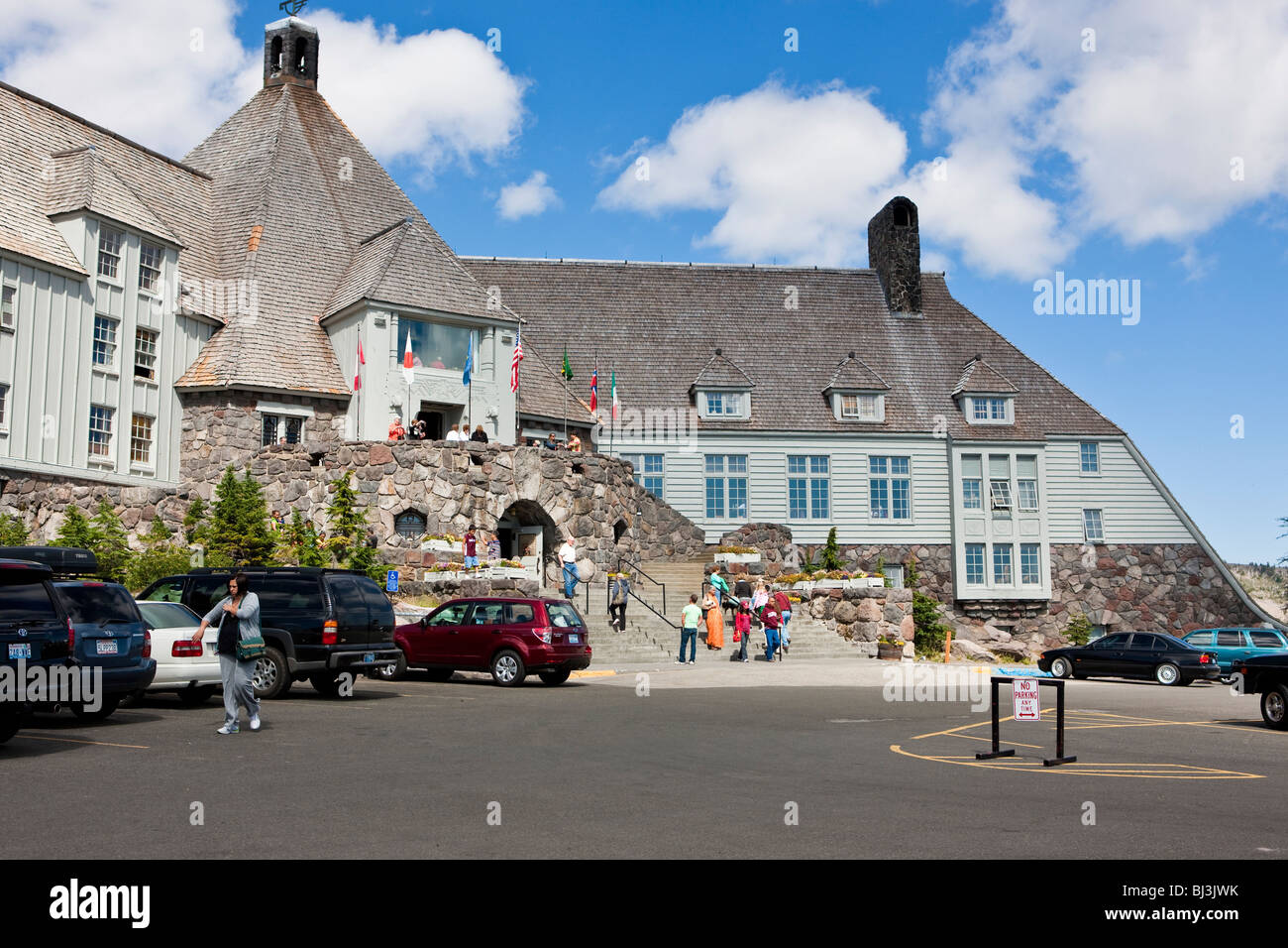 Timberline Lodge, Mount Hood, Orgeon, USA Stock Photo - Alamy