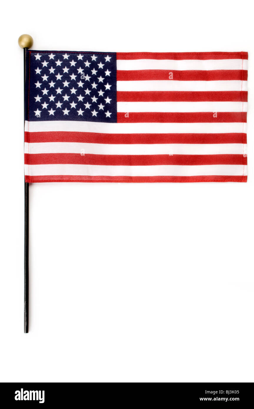 small american flag Stock Photo