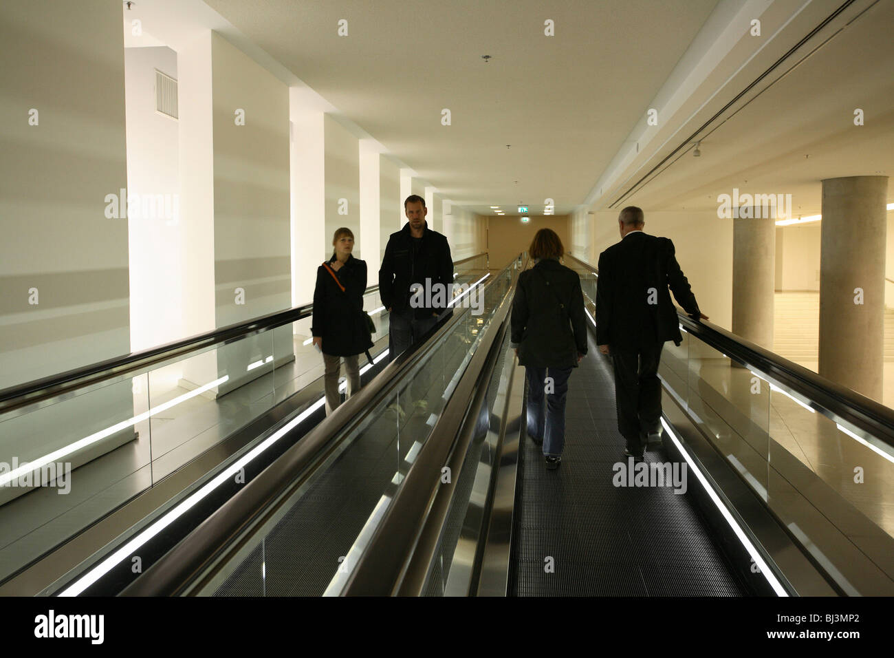 Passage From Jakob Kaiser Haus To Reichstag Berlin Germany Stock