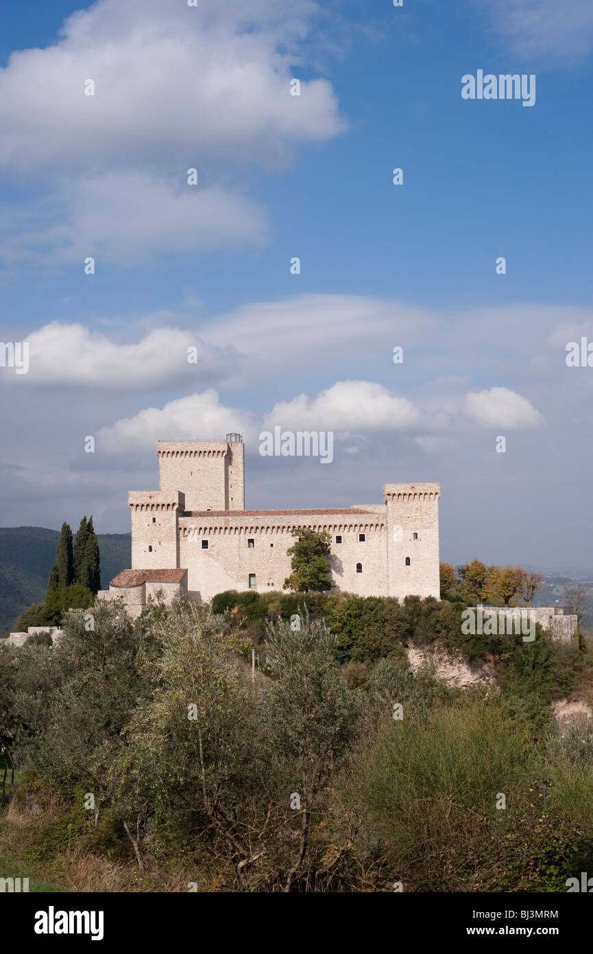 Rocca Albornoz fortress, Narni, Umbria, Italy, Europe Stock Photo