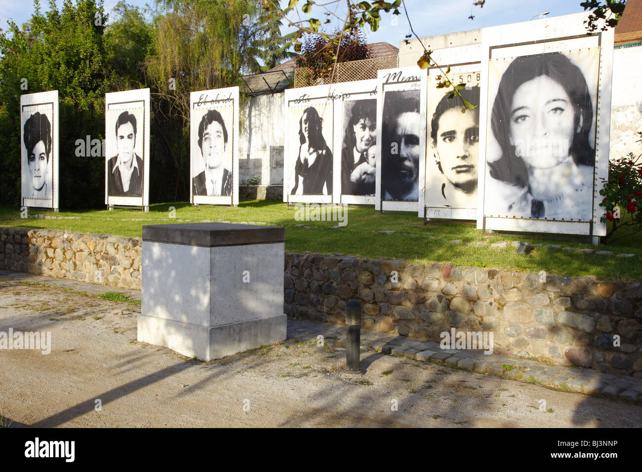 Villa Grimaldi, torture center, memorial, Santiago de Chile, Chile, South America Stock Photo