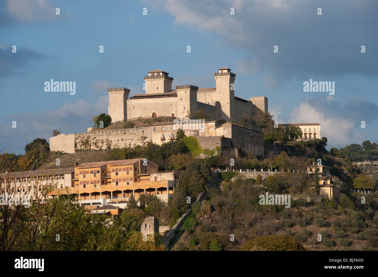 Rocca di Albornoz, Spoleto, Umbria, Italy, Europe Stock Photo - Alamy