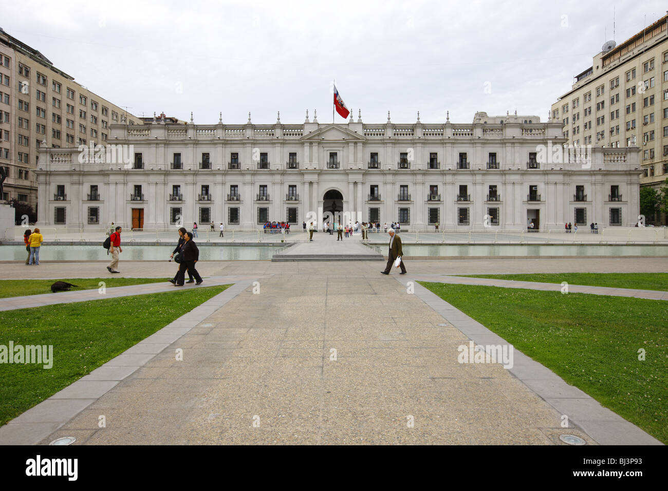Government Palace, Santiago de Chile, Chile, South America Stock Photo