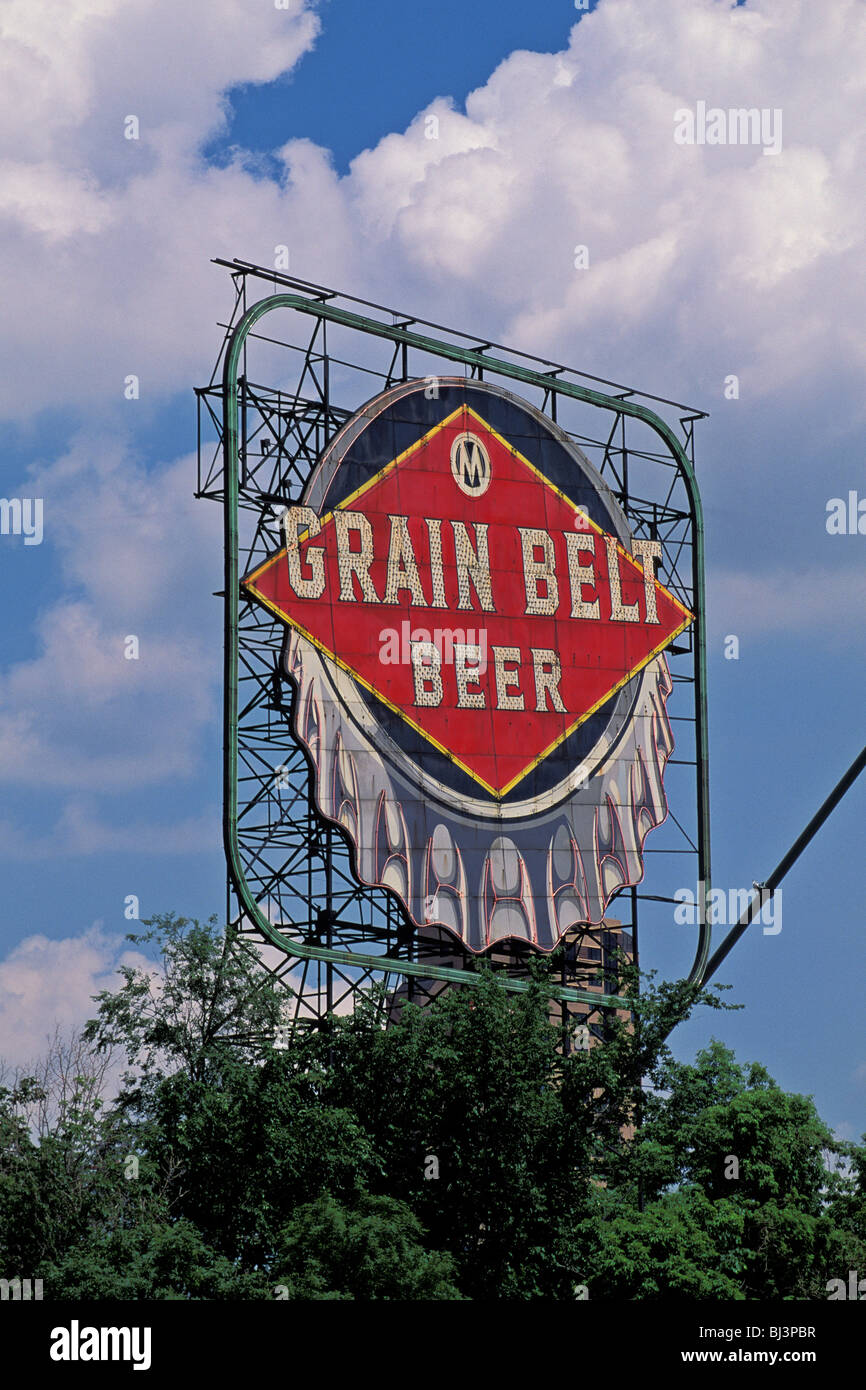 Grain belt beer sign hires stock photography and images Alamy