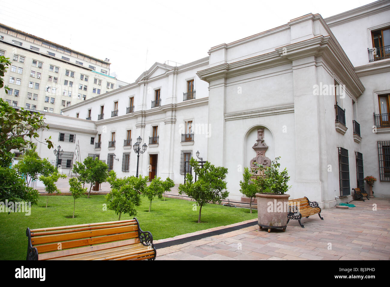 Government Palace, Santiago de Chile, Chile, South America Stock Photo
