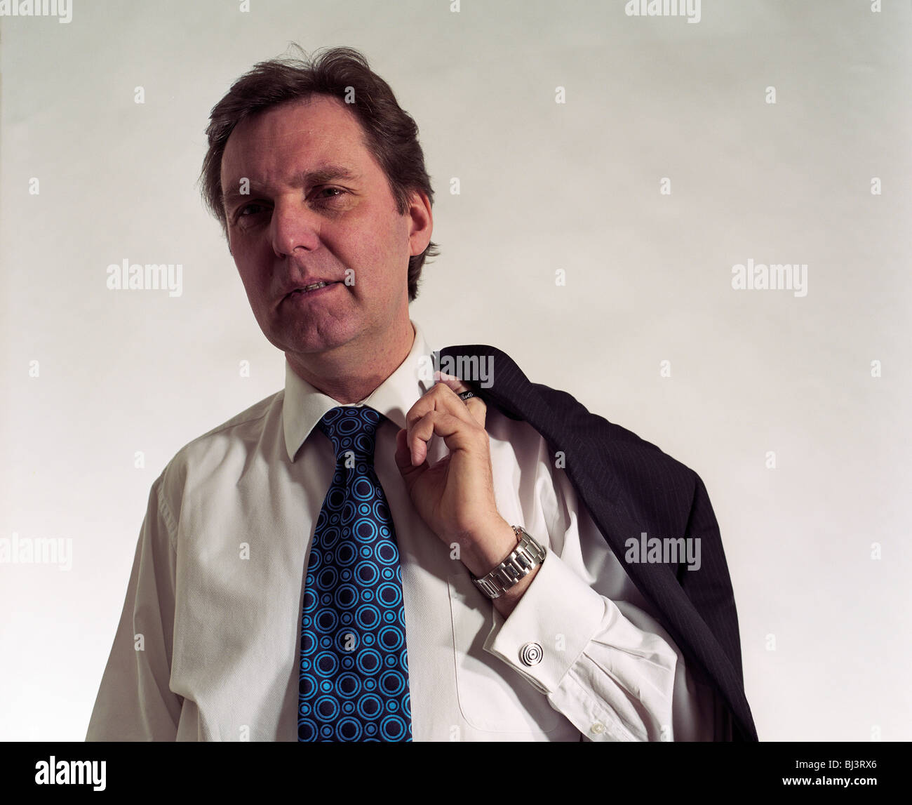 The British Rt. Hon. Alan Milburn, MP for Darlington is seen in a