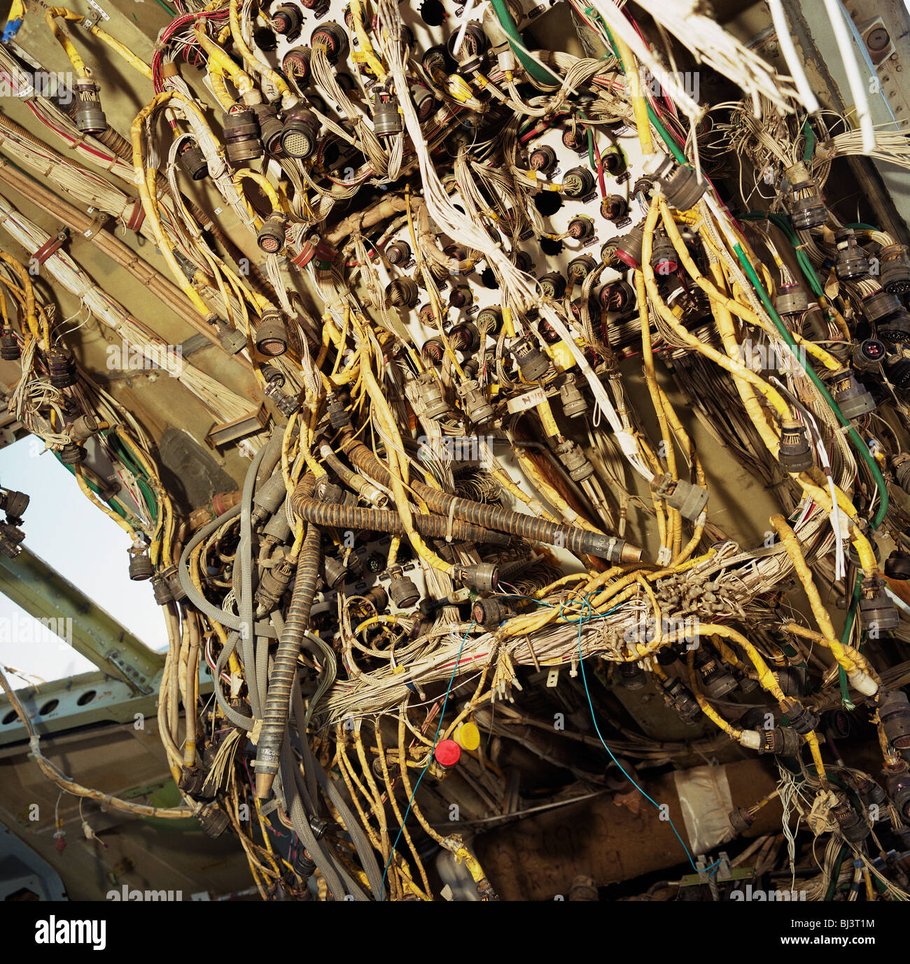 In the dust of the arid Sonoran desert are the Boeing 747