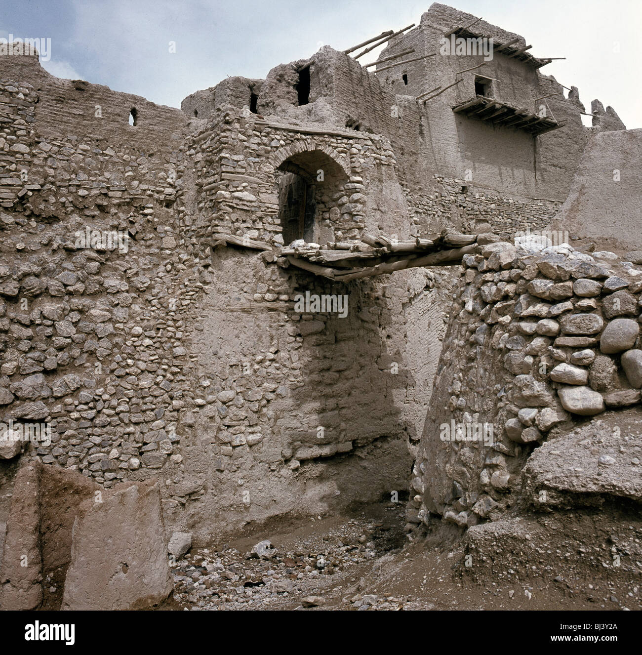 Ruins of Izadkhast, Iran. Artist: Werner Forman Stock Photo