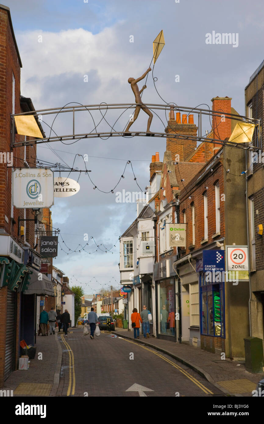 Parchment Street, Winchester, Hampshire, England, United Kingdom