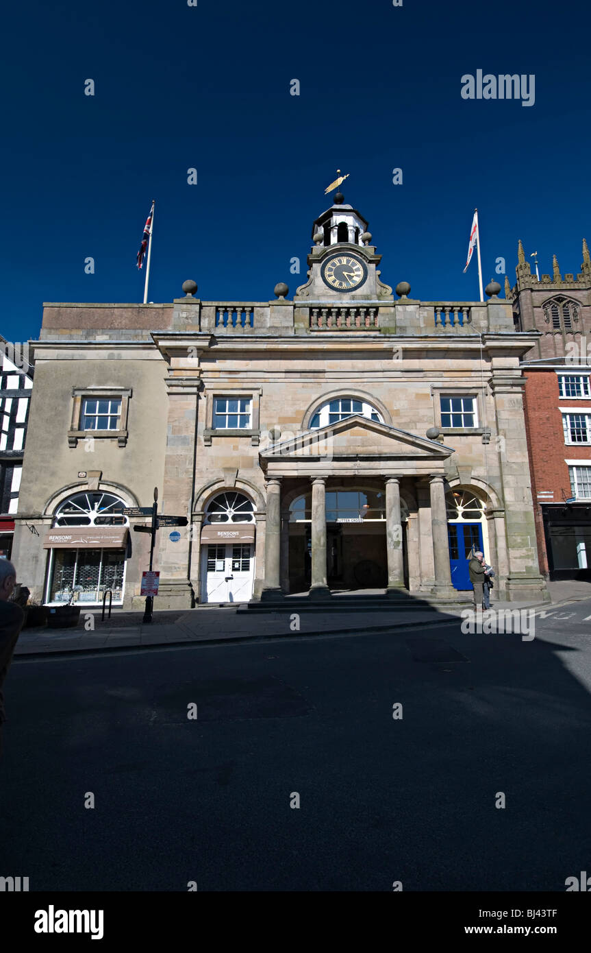 ludlow town hall in shropshire Stock Photo Alamy