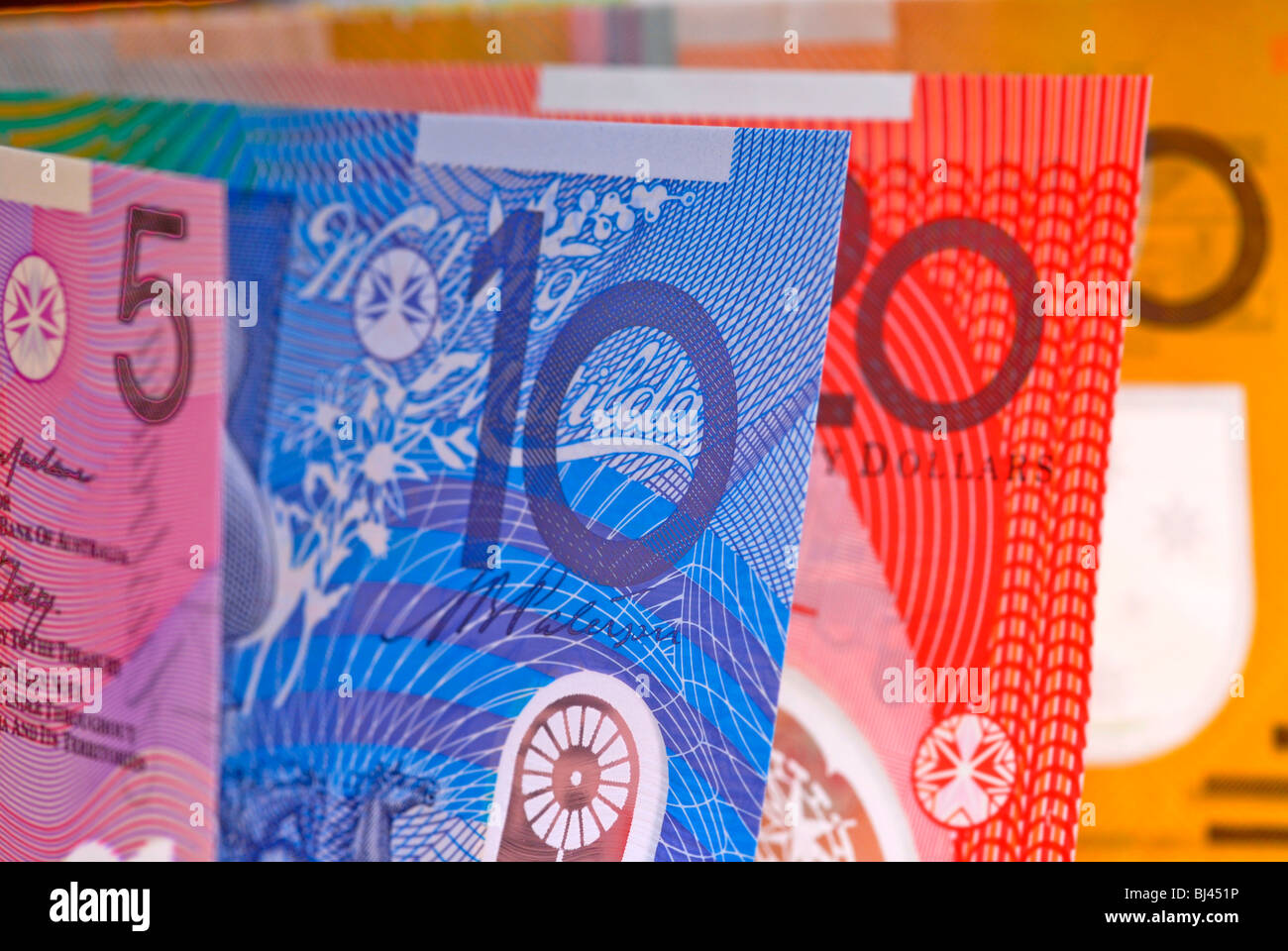 Australian Dollars Stock Photo