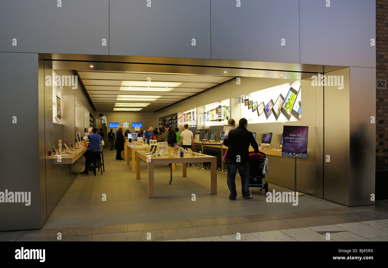 Apple store in the Touchwood Shopping Centre Solihull Birmingham UK