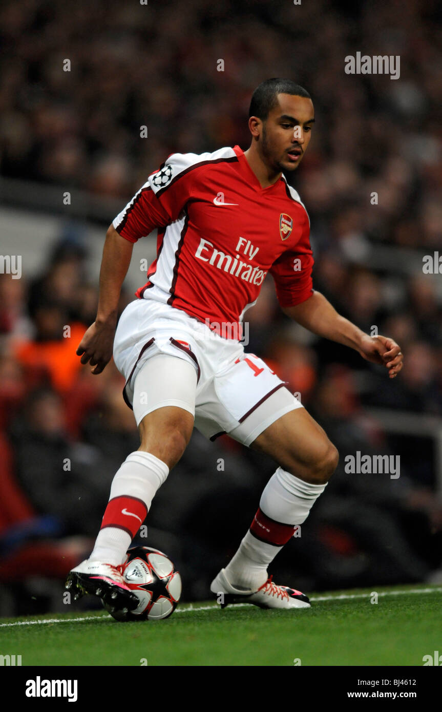 Arsenal No 14 Theo Walcott Arsenal V Porto UEFA Champions League first