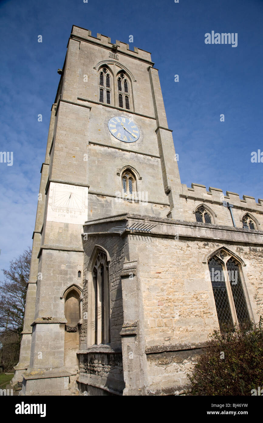 St Guthlac's Church in Market Deeping, Lincs Stock Photo Alamy