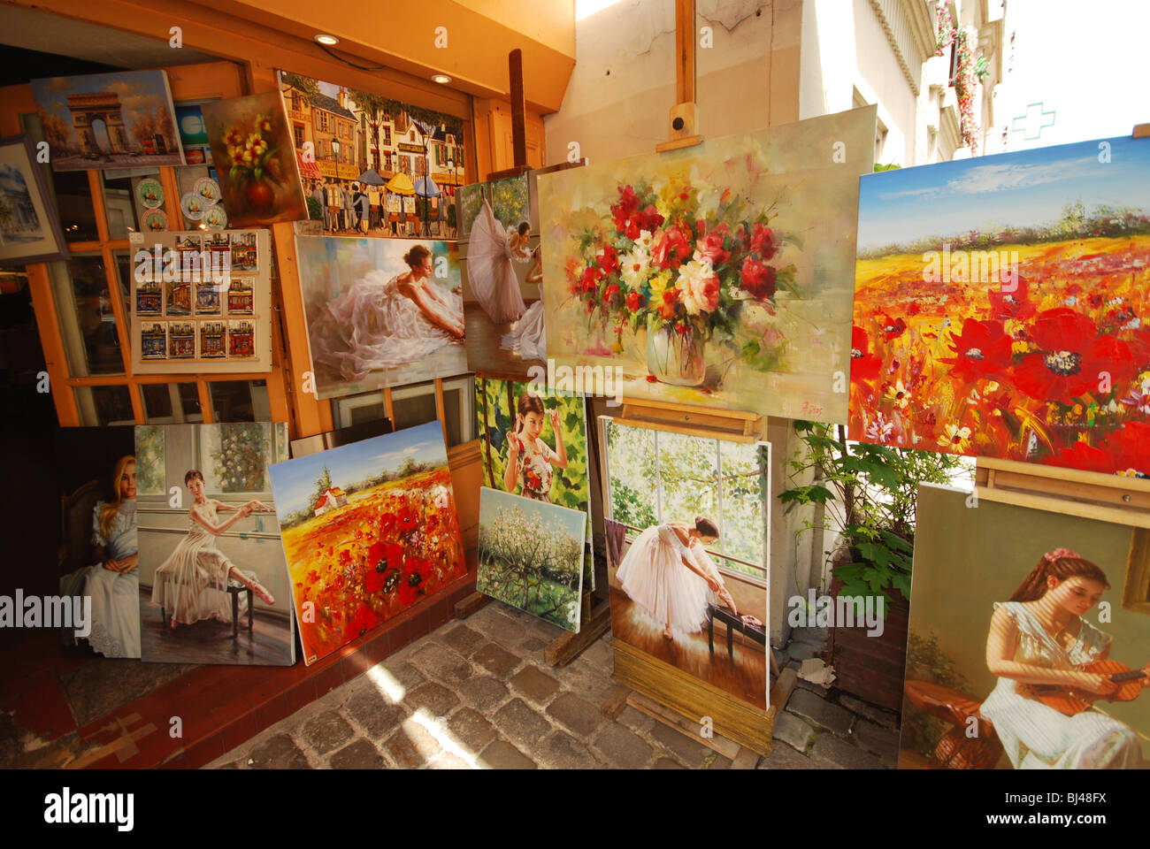 Mass produced paintings hires stock photography and images Alamy