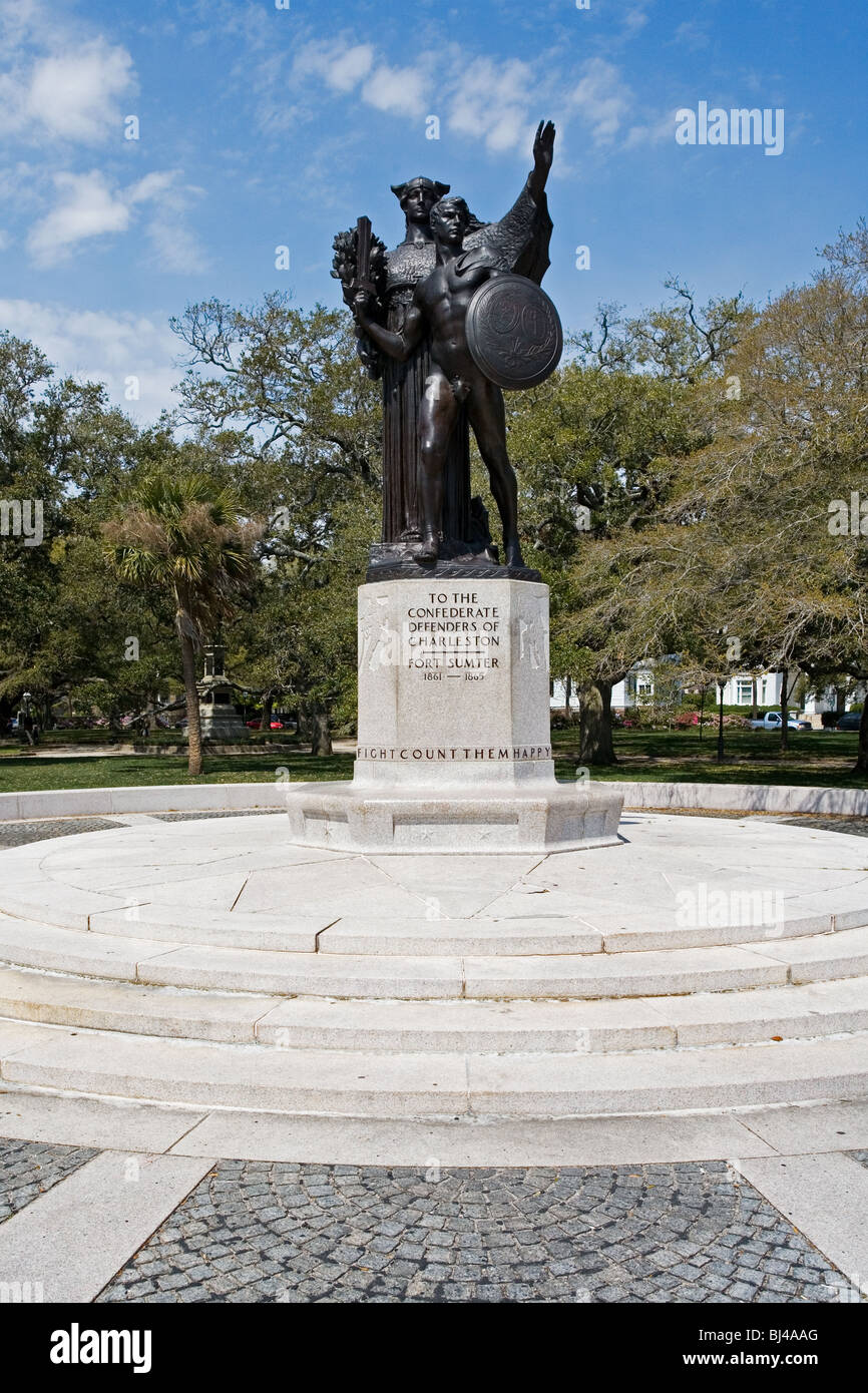 Confederate Soldier Memorial White Point Gardens The Battery Charleston