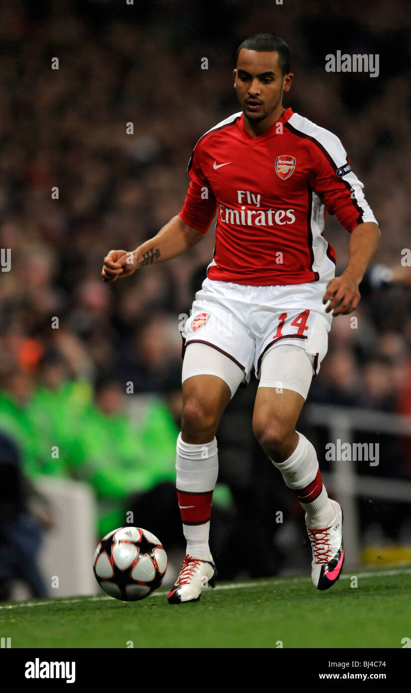 Arsenal No 14 Theo Walcott Arsenal V Porto UEFA Champions League first