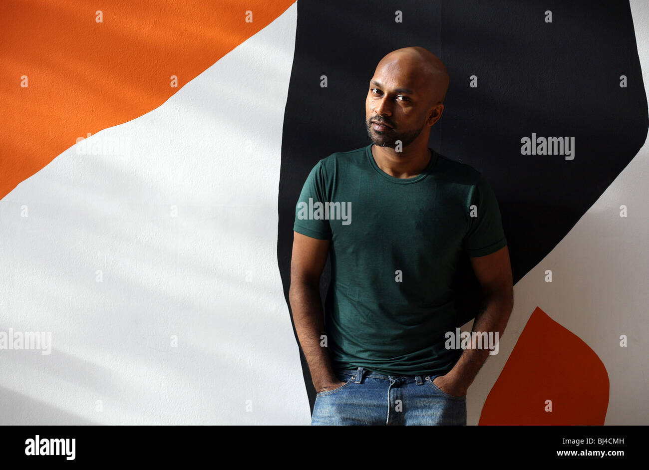 Akram Khan, choreographer and dancer, pictured at the Sadlers Wells Theatre in London Stock Photo