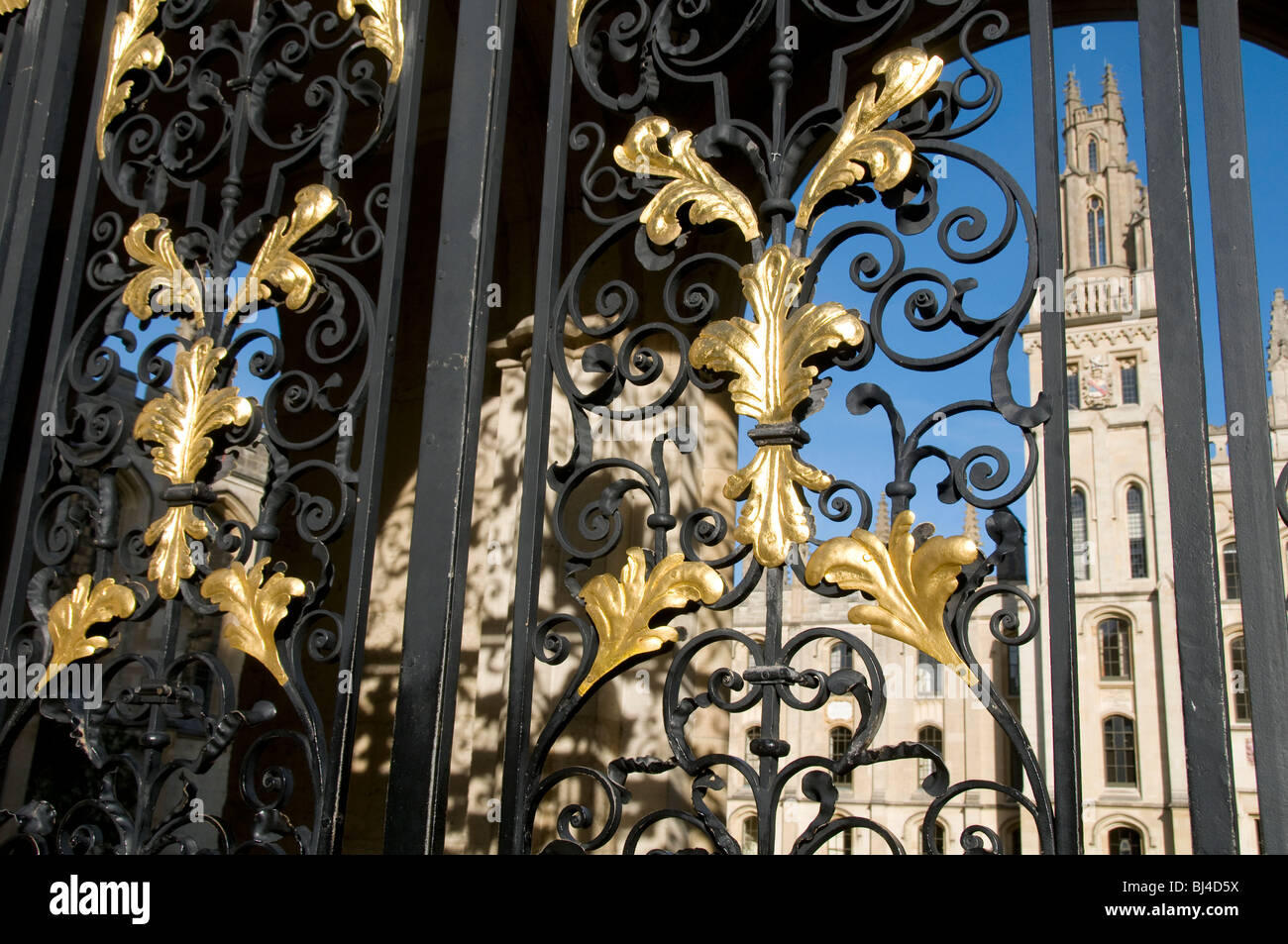 OXFORD UNIVERSITY ACADEMIC BODLEIAN LIBRARY Stock Photo
