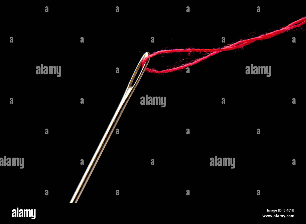 needle and thread Stock Photo Alamy