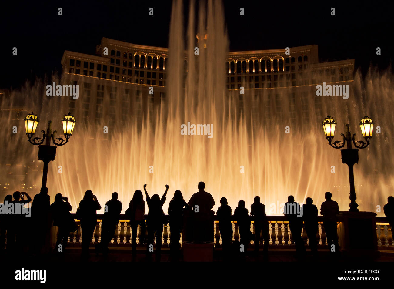 Fountains of Bellagio Las Vegas Nevada Stock Photo Alamy
