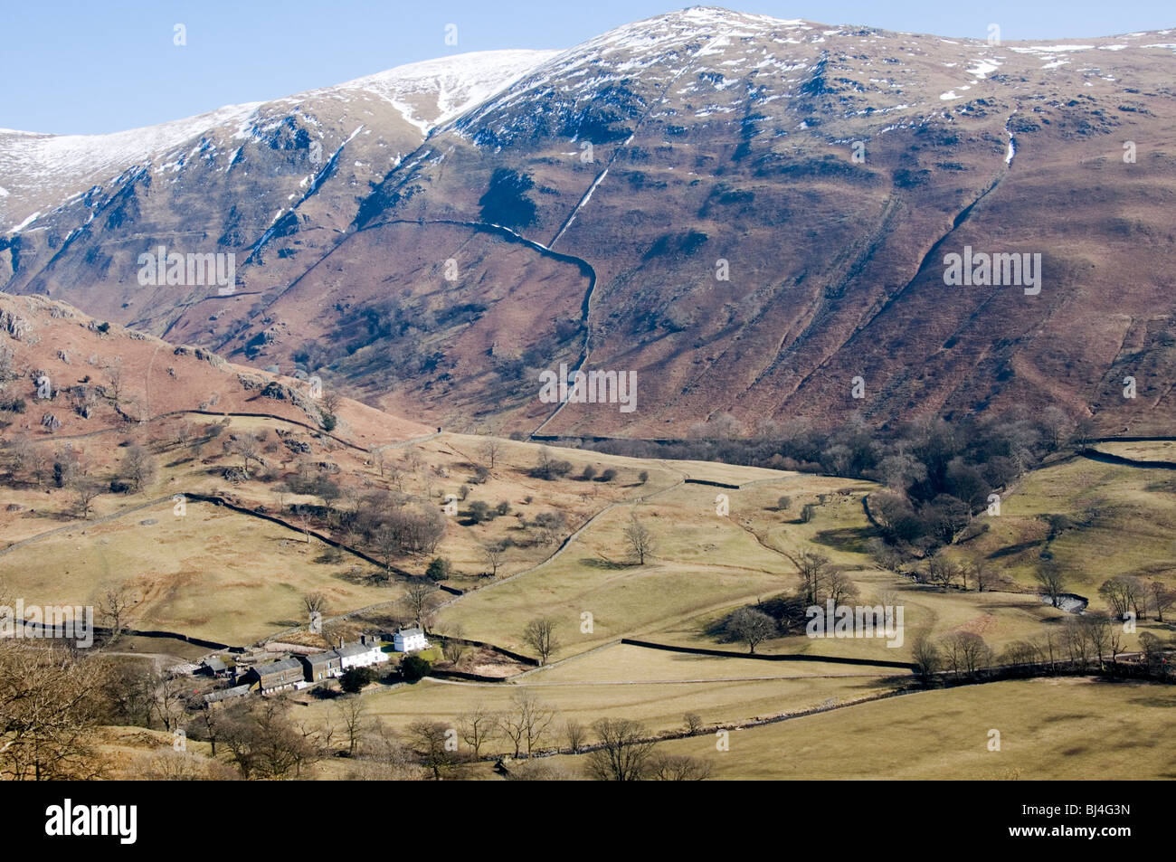 Troutbeck Park Farm, Cumbria in the English Lake District was owned by Beatrix Potter