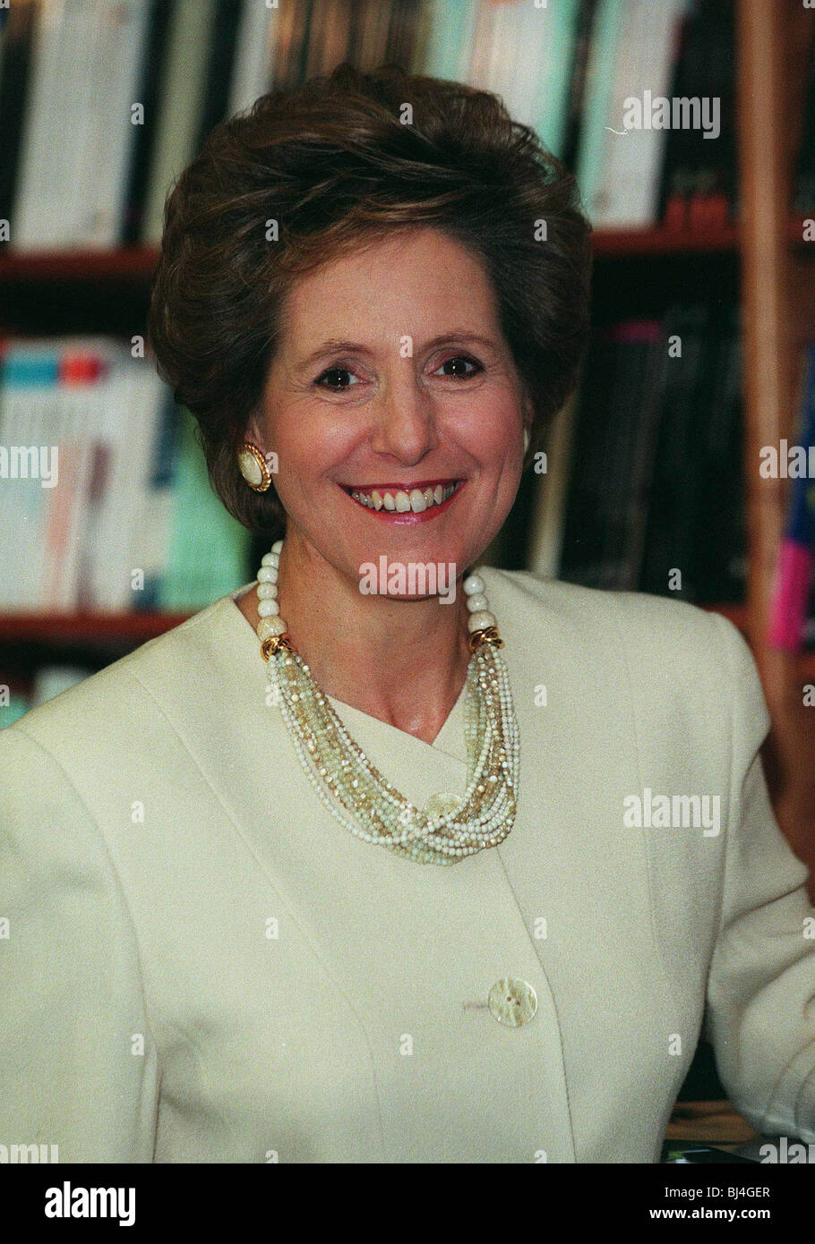 NORMA MAJOR WIFE OF JOHN MAJOR 27 October 1996 Stock Photo