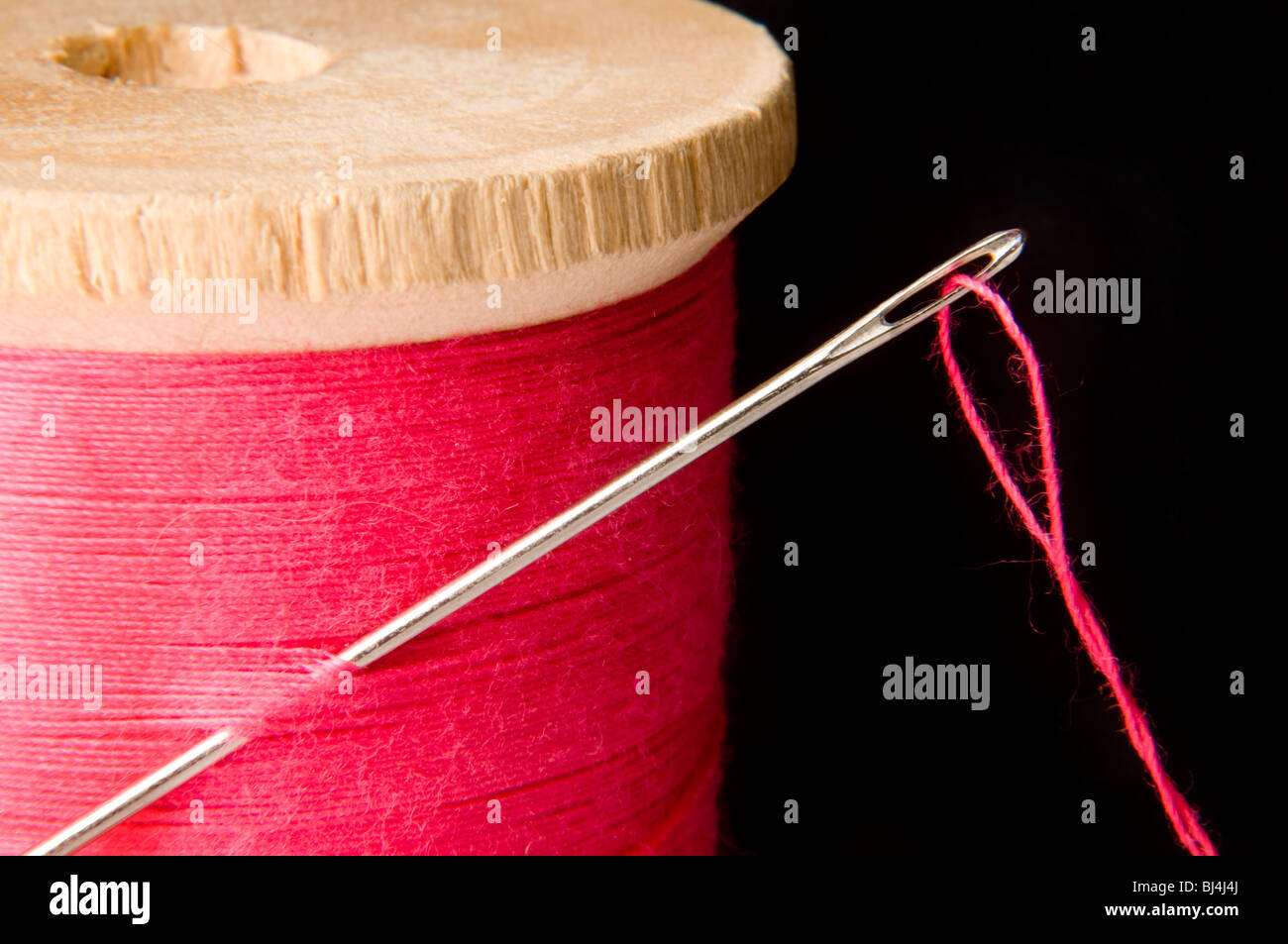 needle and thread Stock Photo Alamy