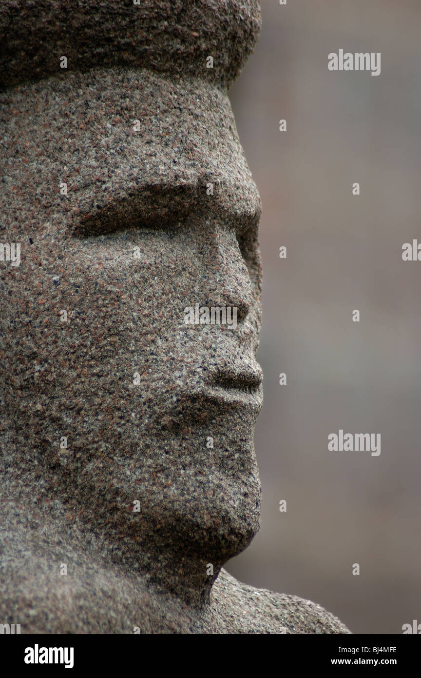 Ancient granite sculpture in Kiev Ukraine Stock Photo Alamy