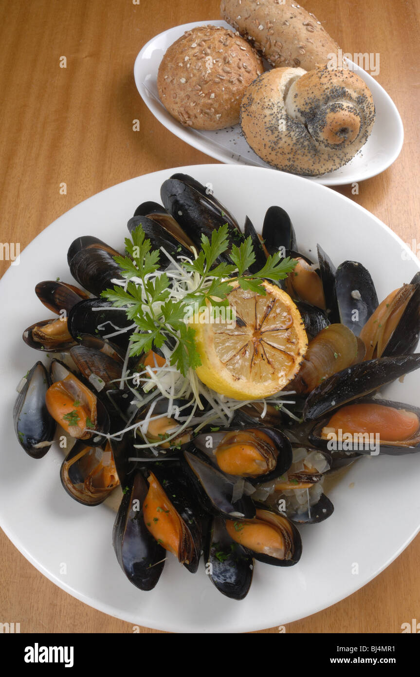 Mussels - John Gollop Stock Photo