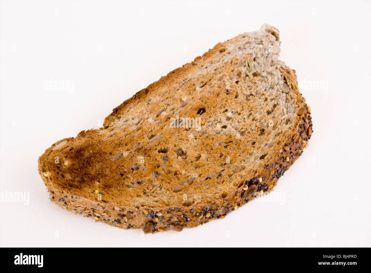 Slice of stale toast Stock Photo Alamy