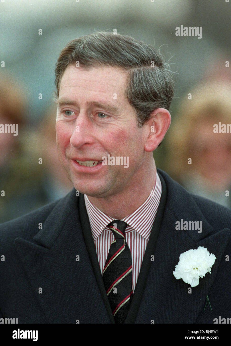 PRINCE CHARLES PRINCE OF WALES 13 December 1995 Stock Photo