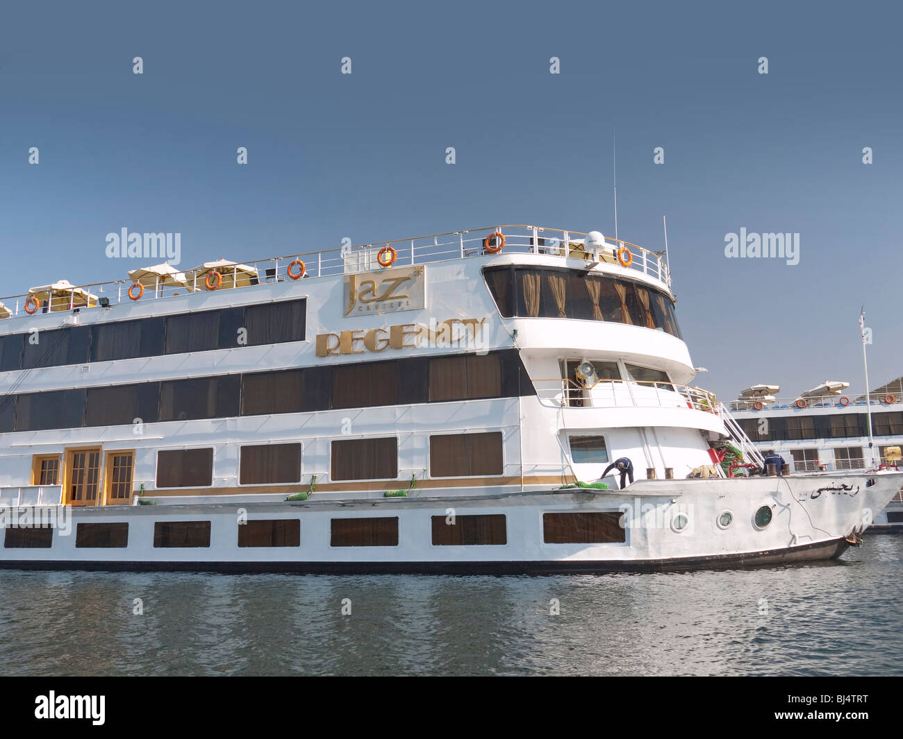 Ms Renaissance M/S Regency one of the Nile River Cruise Boats at various points along ...