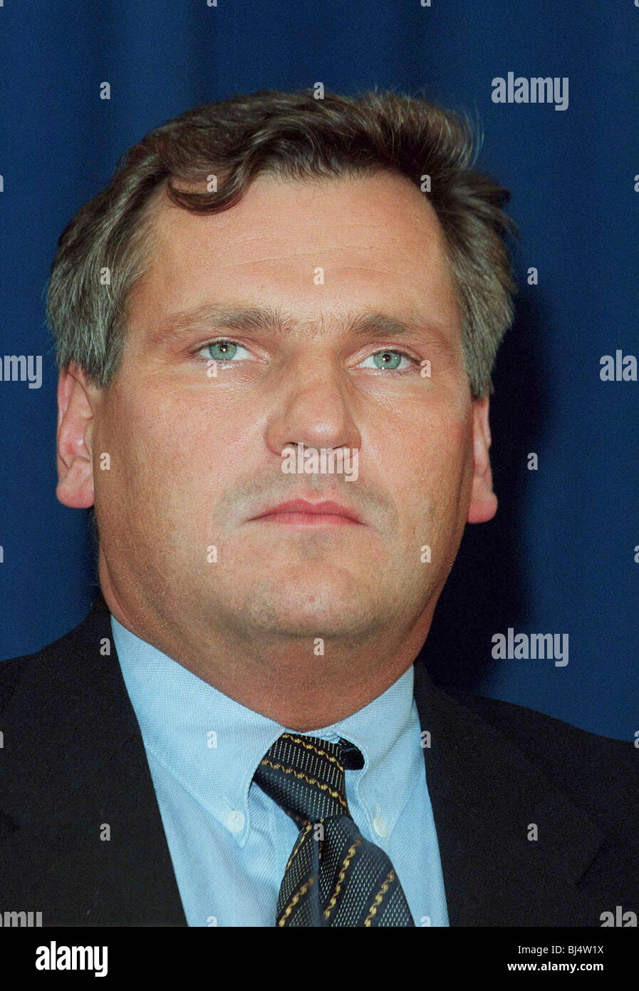 ALEKSANDER KWASNIEWSKI PRESIDENT OF POLAND 05 November 1996 Stock Photo