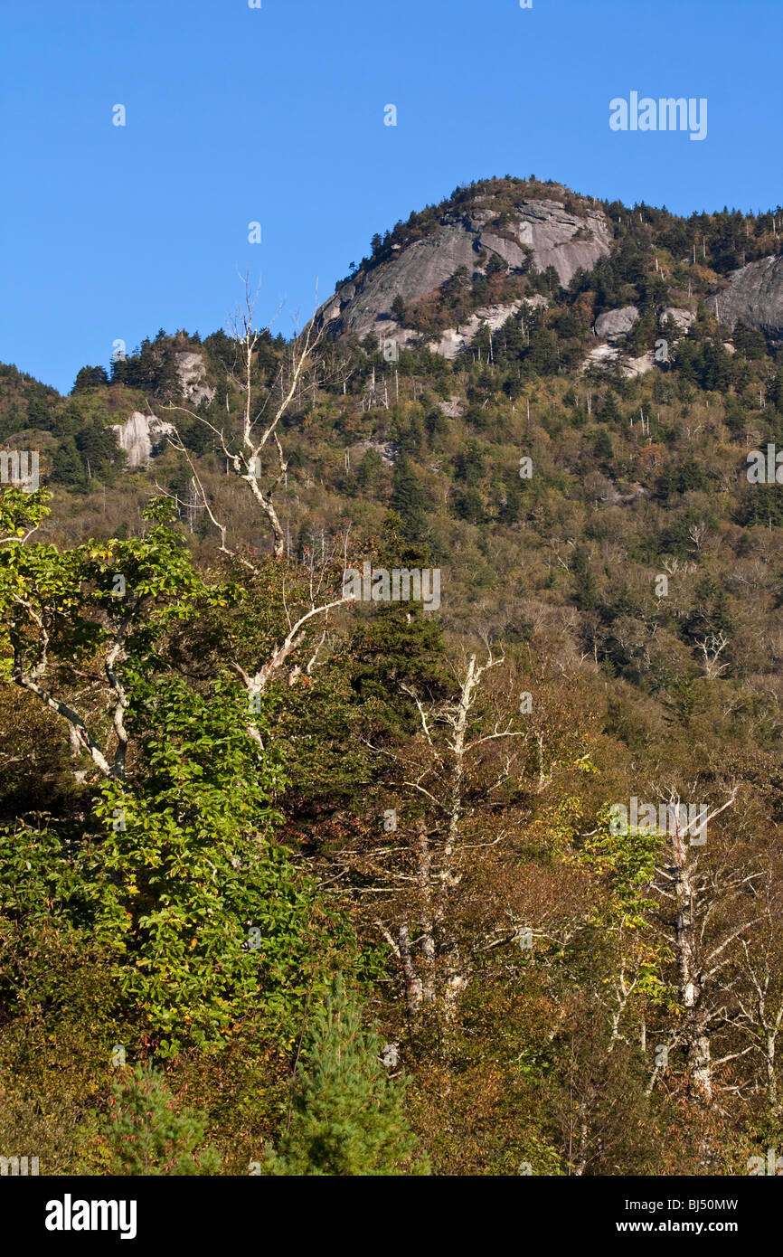 Glass Rock North Carolina National Forest Appalachian Mountains Blue