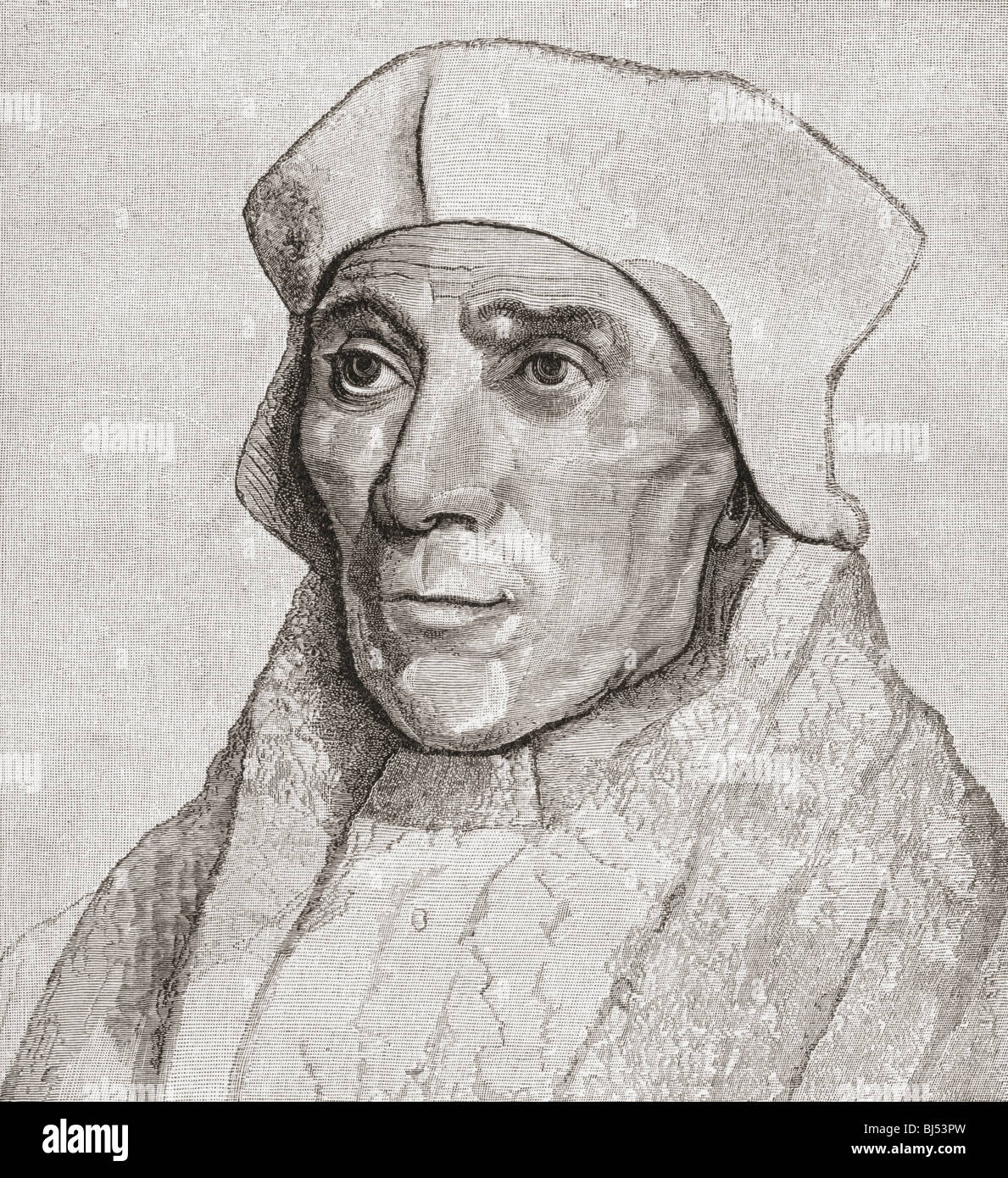 Saint John Fisher, c.1469 to 1535. English Roman Catholic