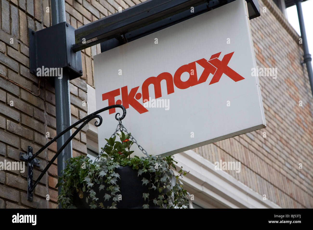 TK max xshop sign Stock Photo