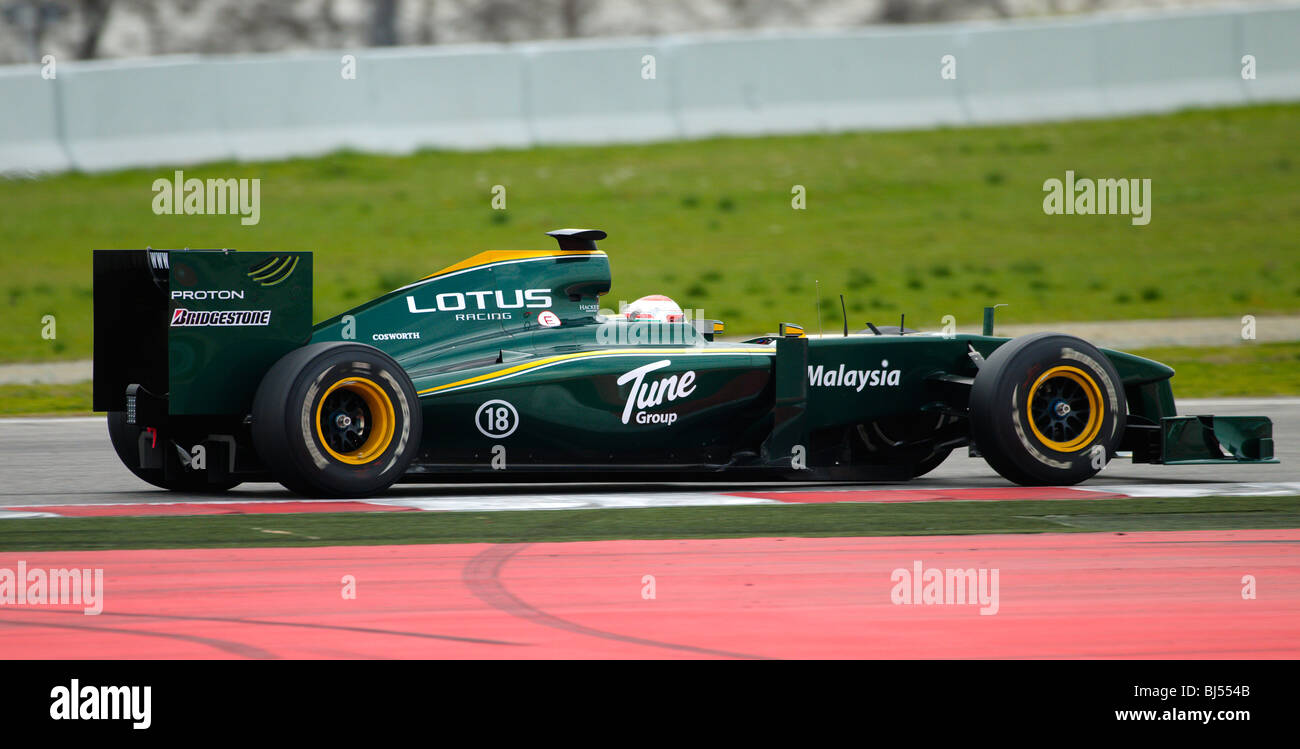Spark 1/43 Lotus T127 – GP Monaco 2010 #18 (J. Trulli) – S3008