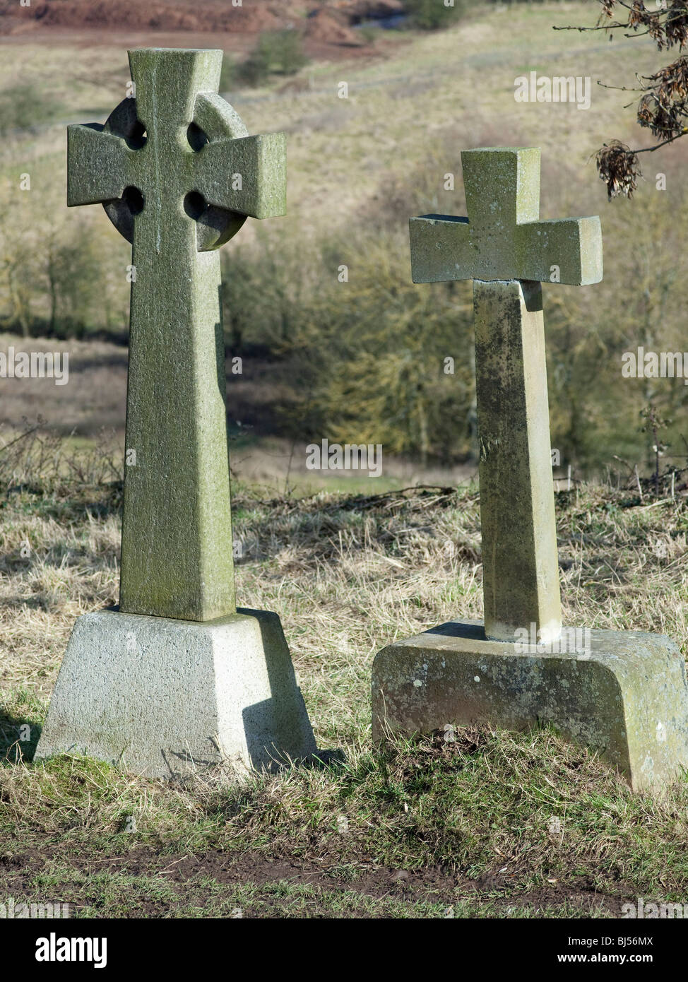 view from hanbury church worcestershire england uk the setting for the fictional village of ambridge in the radio serial the arc Stock Photo